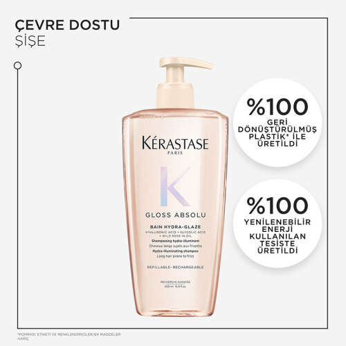 Kerastase Gloss Absolu Bain Hydra-Glaze Elektriklenme Şampuanı 500 ml - 4