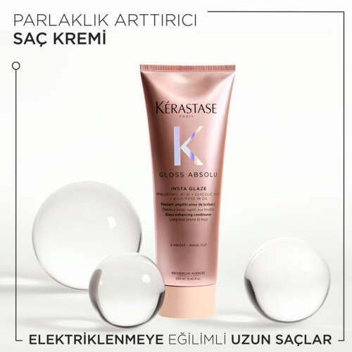 Kerastase Gloss Absolu Elektriklenmeye Eğilimli Saçlar İçin Parlaklık Veren Saç Bakım Kremi 250 ml - 3