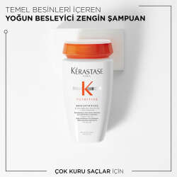 Kerastase Nutritive Bain Satin Riche Yoğun Nemlendirici Şampuan 250 ml - 2
