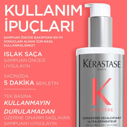 Kerastase Premiere Concentre Decalcifiant Ultra-Reparateur Saç Bakım Losyonu 250 ml - 6