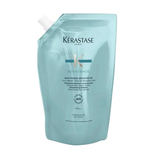 Kerastase Resistance Bain Force Architecte Zayıf Ve Yıpranmış Saçlar İçin Şampuan 500 ml - Refill - Kerastase