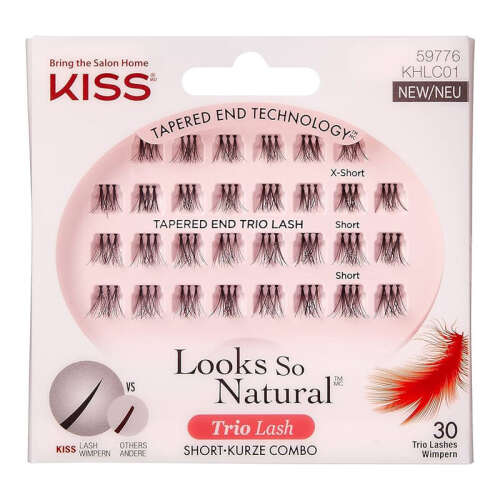 Kiss Looks So Natural Trio Lash Tekli Takma Kirpik Classy 59776 - 1