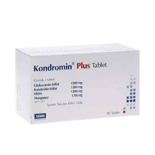 Kondromin Plus 90 Tablet Takviye Edici Gıda - Assos İlaç