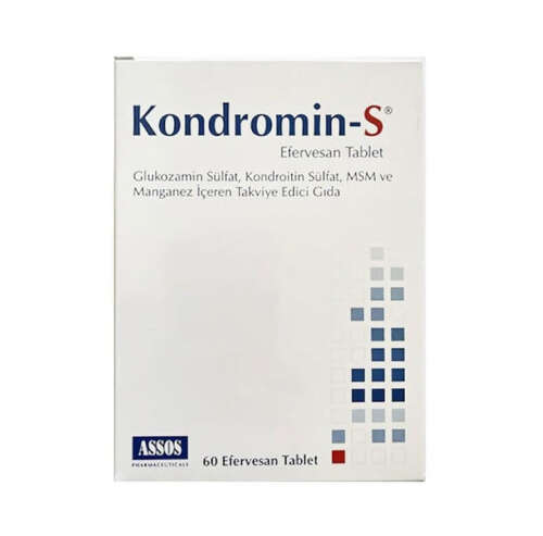 Kondromin-S 60 Efervesan Tablet - Assos İlaç