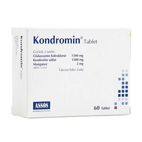 Kondromin Takviye Edici Gıda 60 Tablet - Assos İlaç