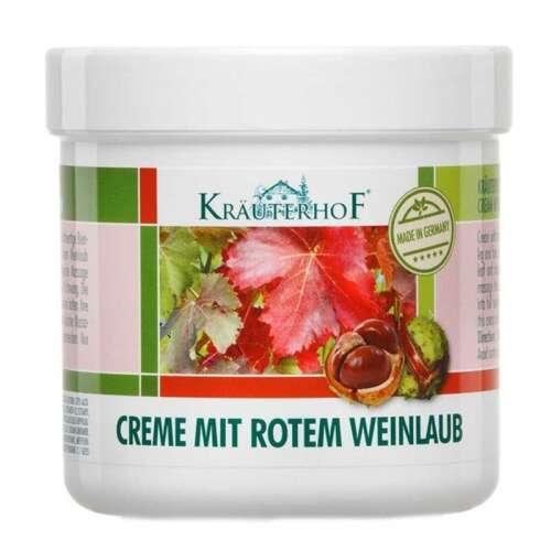 Krauterhof Kırmızı Asma Yaprağı Kremi 250ml - Krauterhof