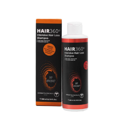 KRC Derma Hair 360 Intensive Saç Dökülmesine Karşı Şampuan 200 ml - KRC Derma