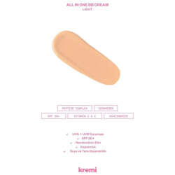 Kremi All IN One BB Cream 50 ml - Light - 3