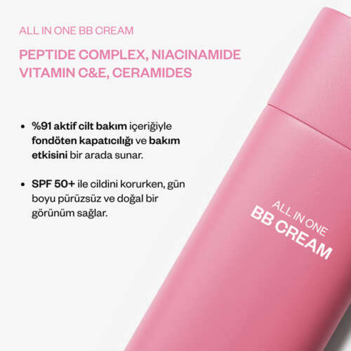 Kremi All IN One BB Cream 50 ml - Light - 5