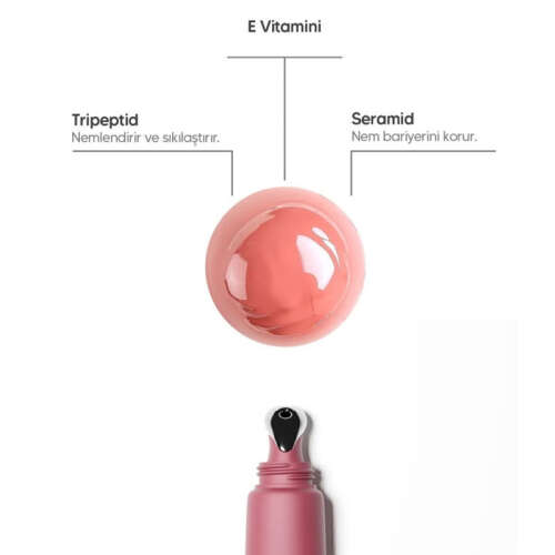 Kremi Dudak Bakım Parlatıcı Lip Balm Peach 13 ml - 3