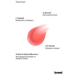 ​Kremi Lip Vitamin Balm 13 ml - Peach - 3