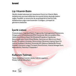 ​Kremi Lip Vitamin Balm 13 ml - Peach - 7