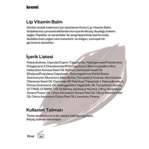 Kremi Lip Vitamin Balm 13 ml - Cherry Coke - 5