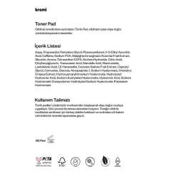 Kremi Toner Pad 60 Ped - 5