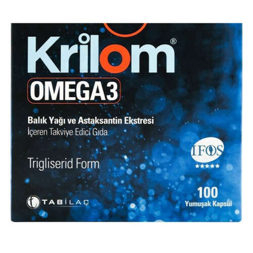 Krilom Omega 3 Yumuşak Kapsül 100 Kapsül - 1