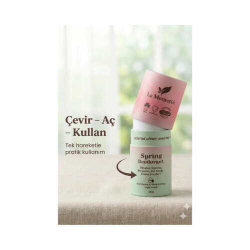 La Momette Spring Stick Doğal Deodorant 25 gr - 3