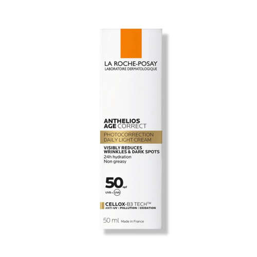 La Roche Posay Anthelios Age Correct SPF50+ Yaşlanma Karşıtı Yüz Güneş Kremi 50 ml - La Roche Posay