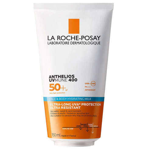 La Roche Posay Anthelios UVmune 400 Yüz ve Vücut Güneş Sütü 150 ml - La Roche Posay