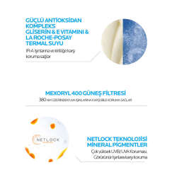 La Roche Posay Anthelios UVmune400 Invisible Fluid Tüm Cilt Tipleri İçin SPF50+ Yüz Güneş Kremi 50 ml - 3