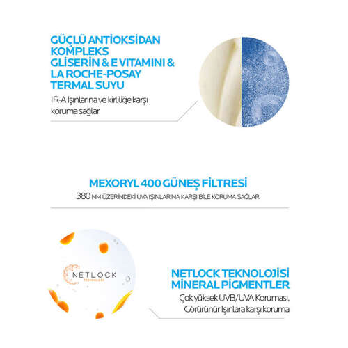 La Roche Posay Anthelios UVmune400 Invisible Fluid Tüm Cilt Tipleri İçin SPF50+ Yüz Güneş Kremi 50 ml - 3