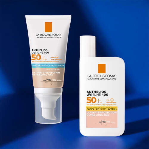 La Roche Posay Anthelios UVmune SPF+50 Hassas Ciltler İçin Yüksek Korumalı Renkli Yüz Güneş Kremi 50 ml - 7
