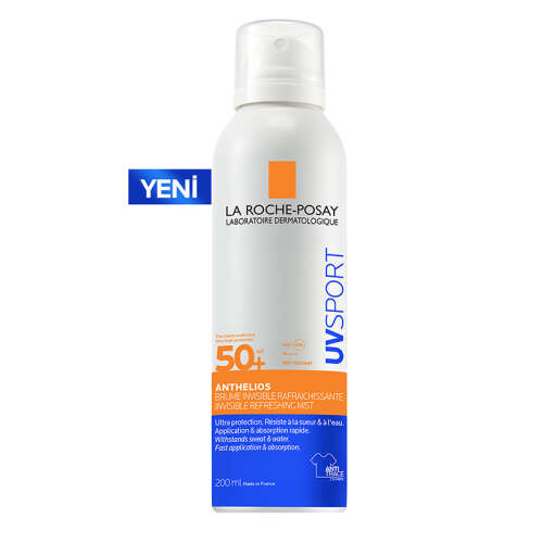 La Roche Posay Anthelios UVSPORT SPF50+ Güçlü Güneş Koruyucu Sprey 200 ml - 2