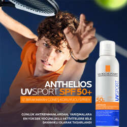 La Roche Posay Anthelios UVSPORT SPF50+ Güçlü Güneş Koruyucu Sprey 200 ml - 3