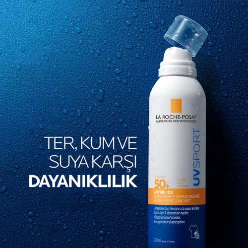 La Roche Posay Anthelios UVSPORT SPF50+ Güçlü Güneş Koruyucu Sprey 200 ml - 4