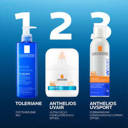 La Roche Posay Anthelios UVSPORT SPF50+ Güçlü Güneş Koruyucu Sprey 200 ml - 7