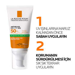 La Roche Posay Anthelios Oil Control Gel Cream Spf50+ Yağlı ve Karma Ciltler İçin Yüz Güneş Kremi 50 ml - 3