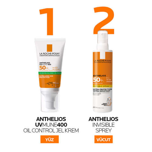 La Roche Posay Anthelios Oil Control Gel Cream Spf50+ Yağlı ve Karma Ciltler İçin Yüz Güneş Kremi 50 ml - 7