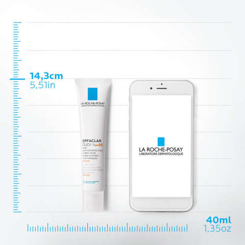 La Roche Posay Effaclar Duo+M SPF30+ Yağlı Ve Akneye Eğilimli Ciltler İçin Yüz Bakım Kremi 40 ml - 3