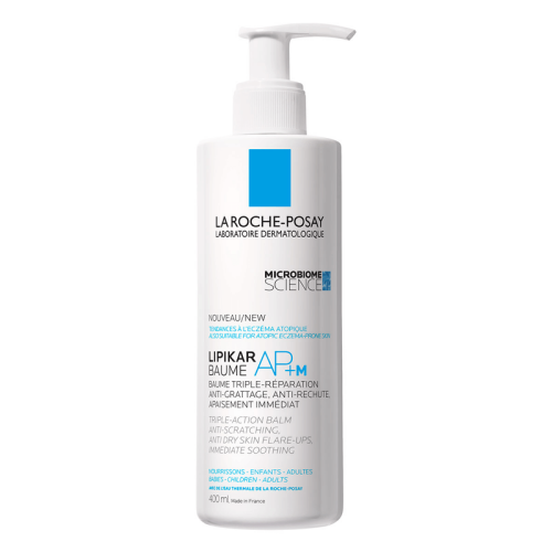 La Roche Posay Lipikar Baume Nemlendirici Balsam AP+M Kuru Ciltler İçin Bakım Kremi 400 ml - 1