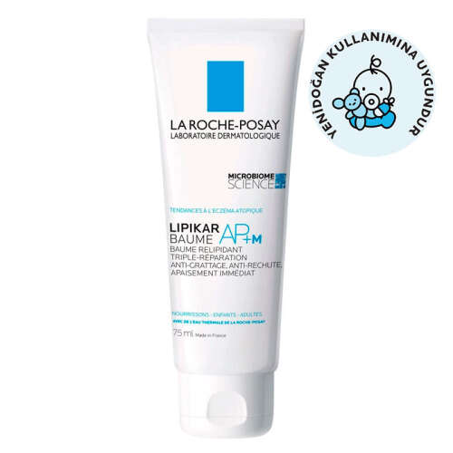 La Roche Posay Lipikar Baume Nemlendirici Balsam AP+M Kuru Ciltler İçin Bakım Kremi 75 ml - 2