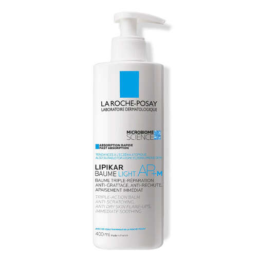 La Roche Posay Lipikar Baume Light Nemlendirici Balsam AP+M Kuru Ciltler İçin Bakım Kremi 400 ml - 1