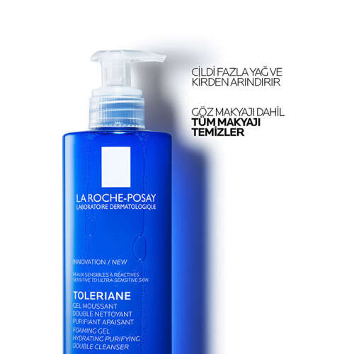 La Roche Posay Toleriane Tüm Ciltler İçin Temizleme Jeli 400 ml - 5