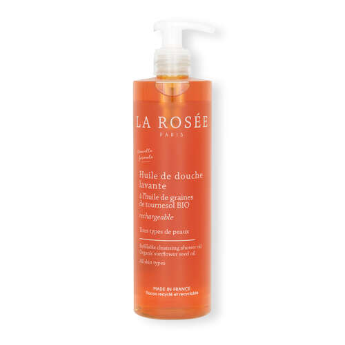 La Rosee Paris Organik Ayçiçek Çekirdeği Yağlı Temizleyici Duş Yağı 400 ml - La Rosee Paris