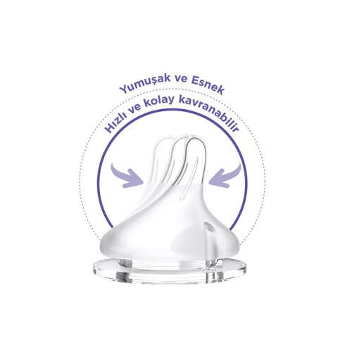 Lansinoh Cam Biberon ve NaturalWave Biberon Emziği 160 ml - 3