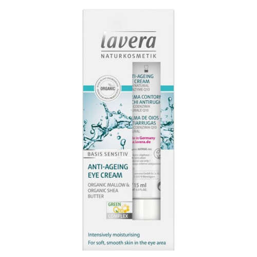 Lavera Basis Sensitiv Yaşlanma Karşıtı Göz Kremi 15 ml - 2