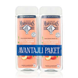 Le Petit Marseillais Şeftali ve Nektarin Duş Jeli 2x 400 ml - 1