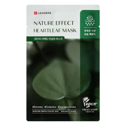 Leaders Nature Effect Heartleaf Nemlendirici Maske 21 ml - Leaders
