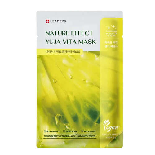 Leaders Nature Effect Yuja Vita Mask 21 ml - Leaders