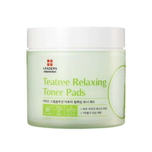 Leaders StepSolution Tea Tree Ferahlatıcı Tonikli Ped 60 Adet - Leaders