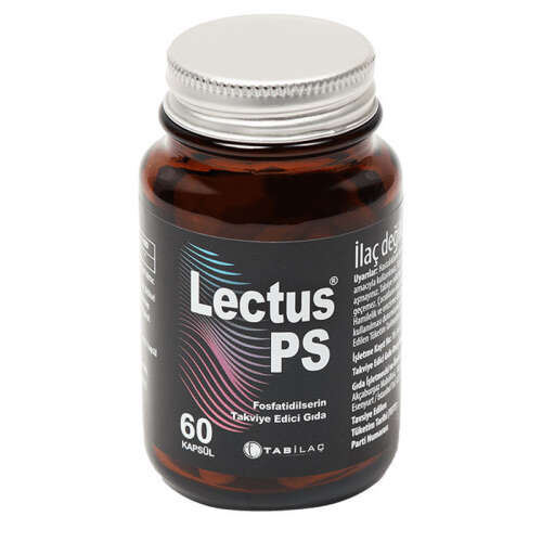 Lectus PS Fosfatidilserin Takviye Edici Gıda 60 Kapsül - TAB İlaç Sanayi A.Ş