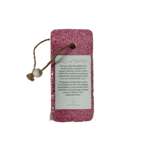 Letscrub %100 Floş İpek Banyo Kesesi Ekru 15x26 cm - 6