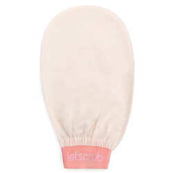 Letscrub %100 Floş İpek Banyo Kesesi Ekru 15x26 cm - 6