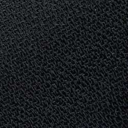 Letscrub %100 Floş İpek Banyo Kesesi Siyah 15x26 cm - 4