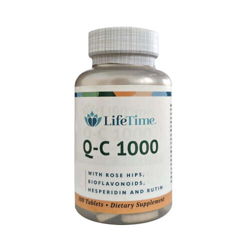 Lifetime Q-C-1000 Timed Release with Rose Hips 100 Kapsül - LifeTime