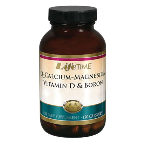 Lifetime Q-Calcium Magnesium Vitamin D & Boron 120 Kapsül - LifeTime