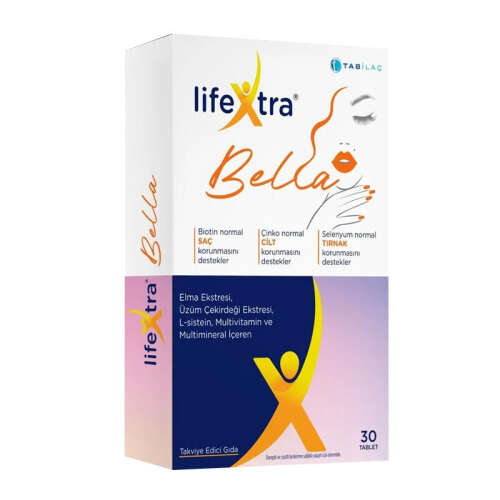 LifeXtra Bella Takviye Edici Gıda 30 Tablet - 1